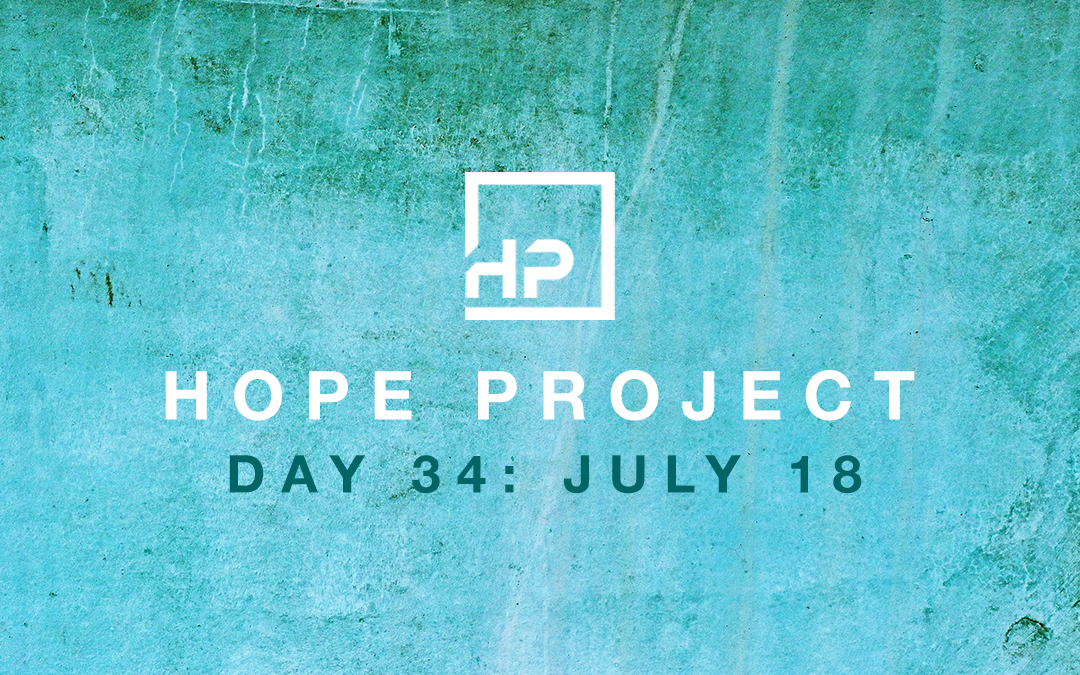 Day 34 – Hope Project (1 Peter 5:1)