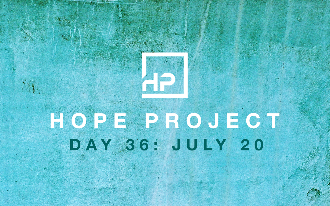 Day 36 – Hope Project (1 Peter 5:5-7)